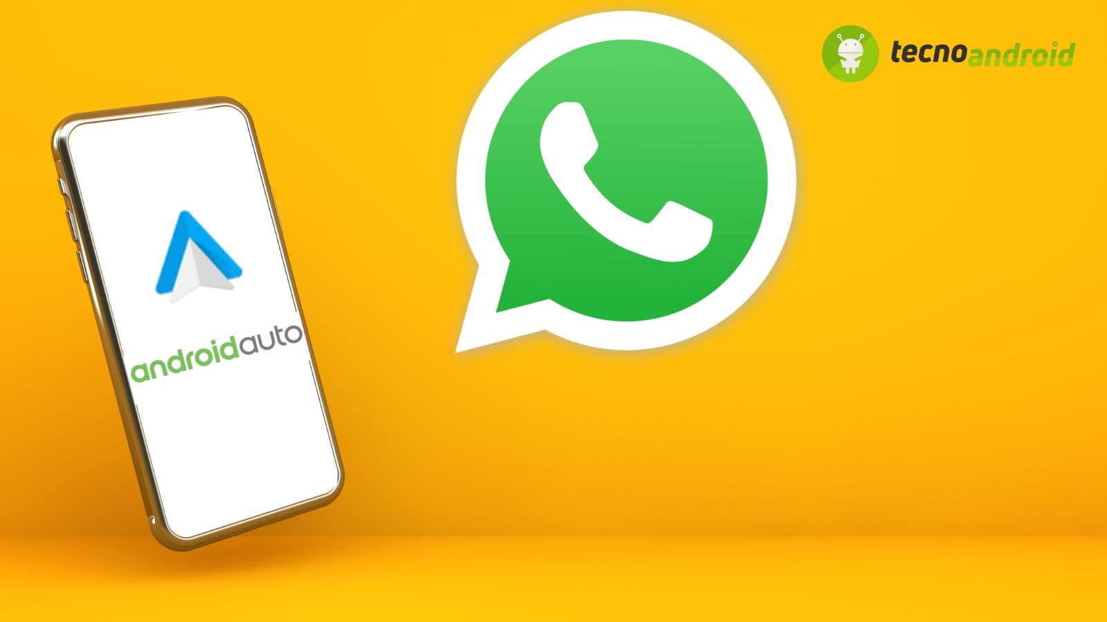Android Auto: in arrivo i messaggi vocali di WhatsApp
