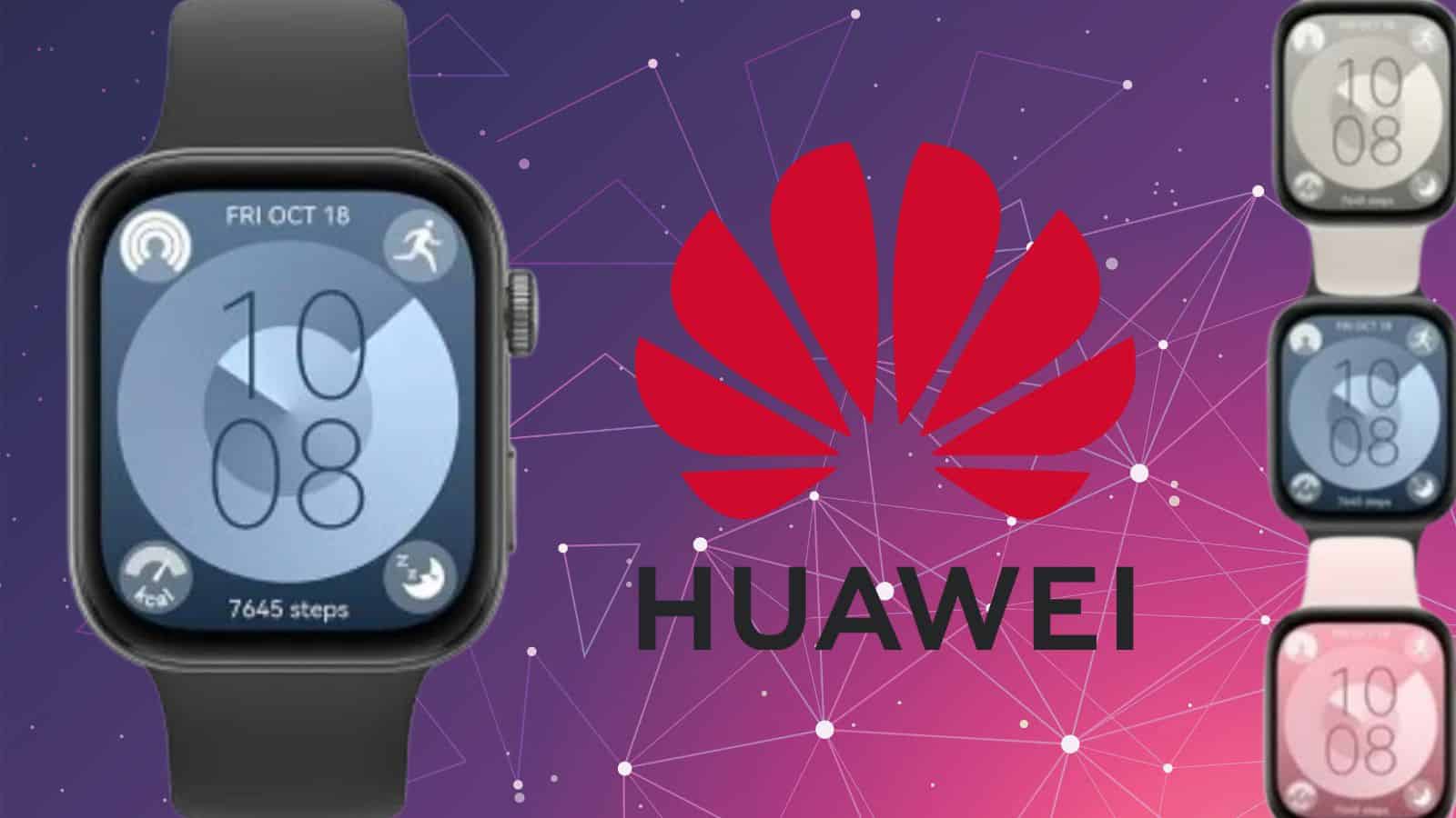 Huawei Watch Fit 3: scovate molte similitudini con Apple 