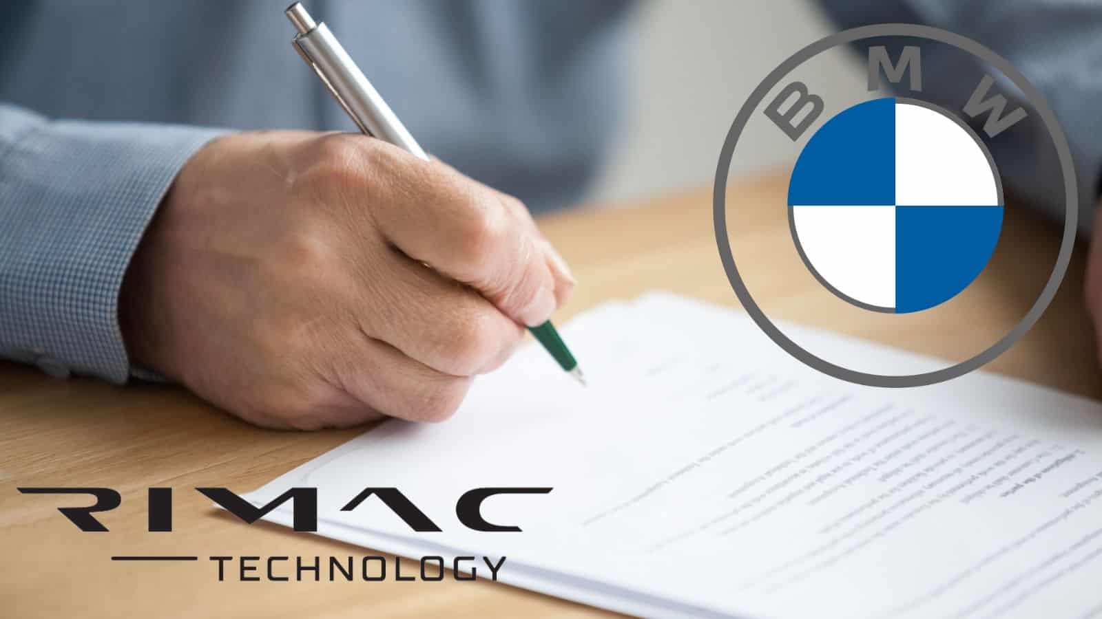 BMW e Rimac Technology: siglato un accordo per le batterie