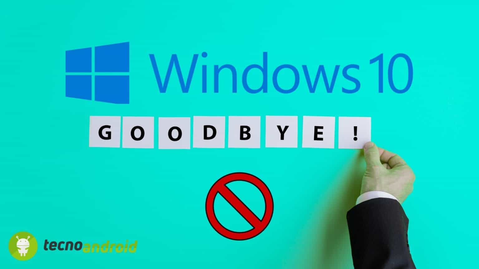 Utenti Microsoft in allerta: Windows 10 sta per sparire