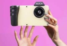 Il prototipo stampato in 3d di NUCA, la bizzarra macchina fotografica per nudi improvvisati