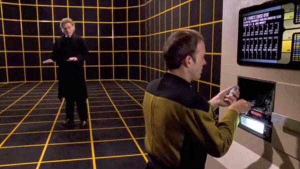 Nel ponte ologrammi di Star Trek era possibile creare scenari partendo da imput testuali, come nell'Holodeck