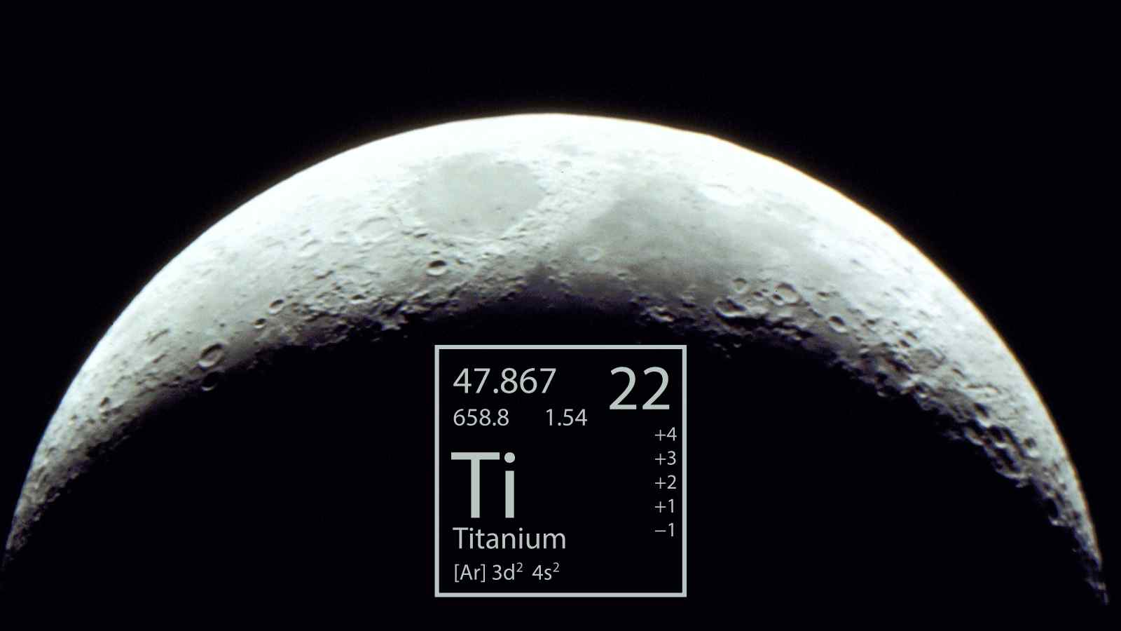 Nuove forme di titanio scoperte sulla superficie lunare rendono gli scienziati entusiasti