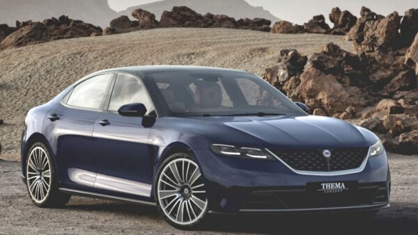 Lancia svela la sua nuova auto: la Thema Elettrica del 2026