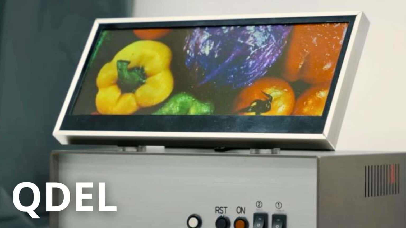 QDEL: una tecnologia ancora più avanzata dell'OLED per i display