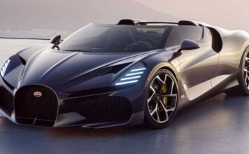 Bugatti: il nuovo motore ibrido V16 avrà una potenza di 1.800 CV