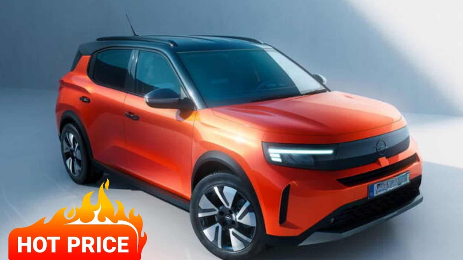 Nuova Opel Frontera: le versioni ibride ed elettriche partono da 24.000€
