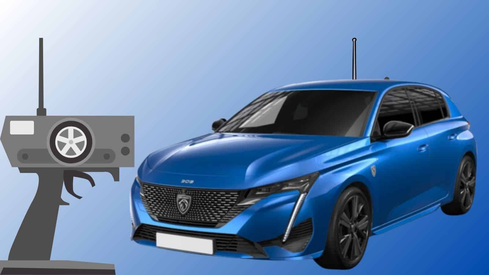 Peugeot 308: l’auto diventa telecomandabile a distanza