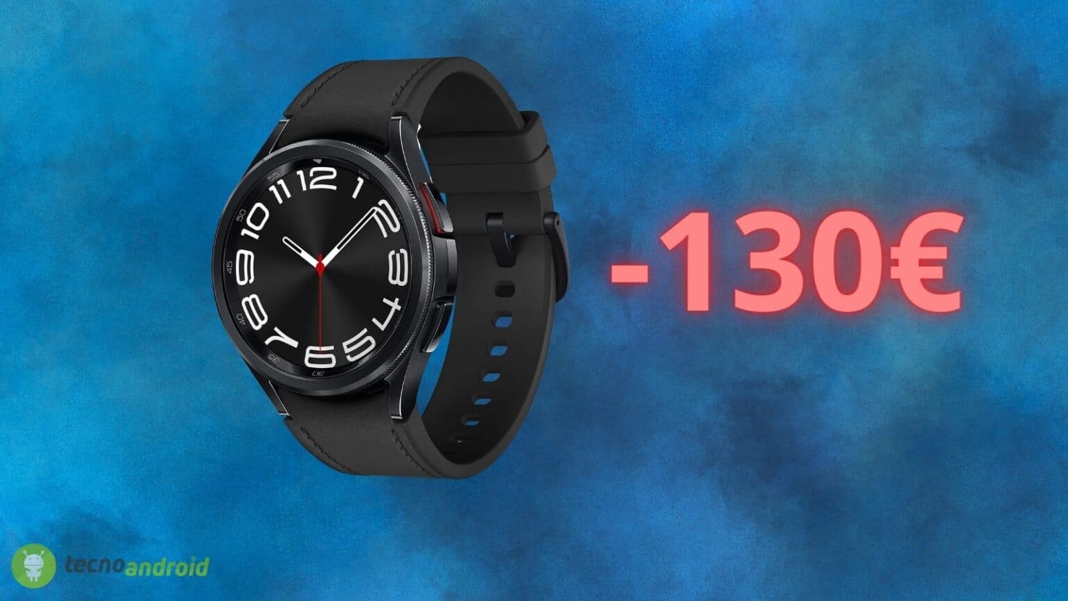 Samsung Galaxy Watch6 è in offerta di 130 euro su AMAZON solo oggi