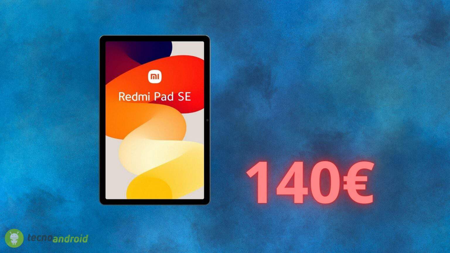 Xiaomi Redmi Pad SE: solo 140€ per il tablet su AMAZON