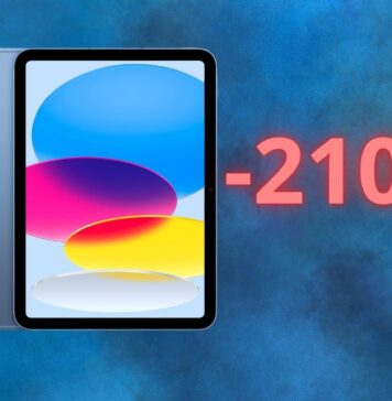 Apple iPad: prezzo CROLLATO su Amazon, sconto di 210 euro