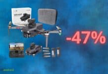 Drone con telecamera 4K in OFFERTA AMAZON: 47% di sconto