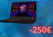 Notebook gaming MSI in OFFERTA di 250 euro con l’AMAZON GAMING WEEK Notebook gaming MSI in OFFERTA di 250 euro con l'AMAZON GAMING WEEK