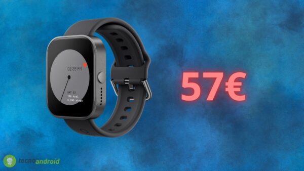 Smartwatch in offerta a 57 euro su Amazon: è UGUALE all'Apple Watch