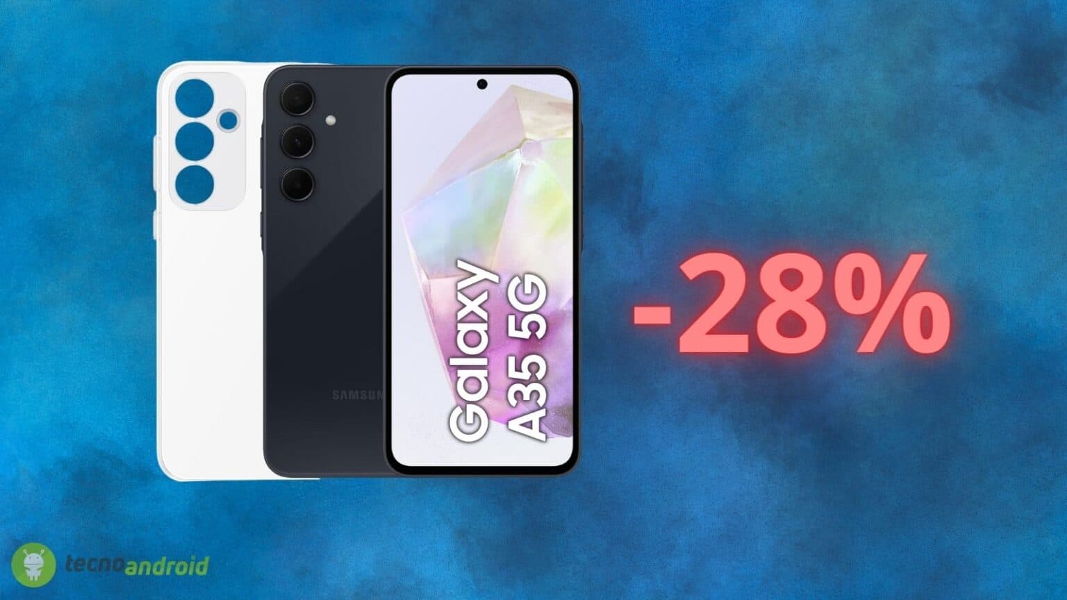 Samsung Galaxy A35: prezzo RIDICOLO oggi su Amazon