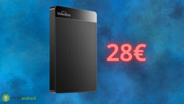 Hard disk esterno da 500GB al prezzo più BASSO di SEMPRE su Amazon