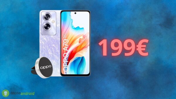 Oppo A79 a meno di 200 euro: SCONTO e prezzo ridicolo su AMAZON