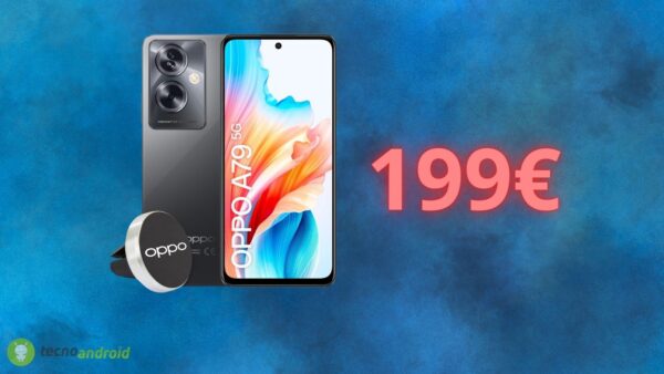 Oppo A79: prezzo CROLLATO solo oggi su Amazon