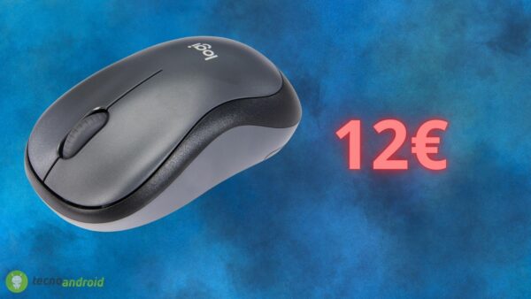 Mouse LOGITECH a 12 euro su AMAZON: offerta imperdibile