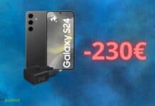 Samsung Galaxy S24: CODICE GRATIS su Amazon con sconto di 230 euro
