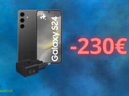 Samsung Galaxy S24: CODICE GRATIS su Amazon con sconto di 230 euro