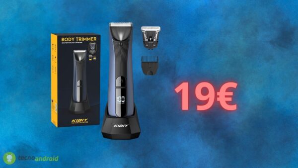Rasoio elettrico a 19 euro: lo sconto del 45% su AMAZON è PAZZESCO