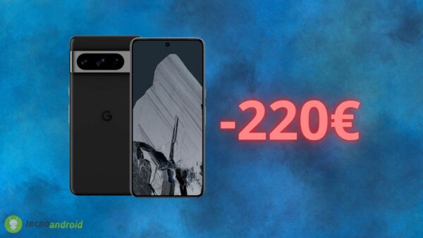 Google Pixel 8 Pro: offerta ASSURDA su Amazon, costa 220 euro in meno