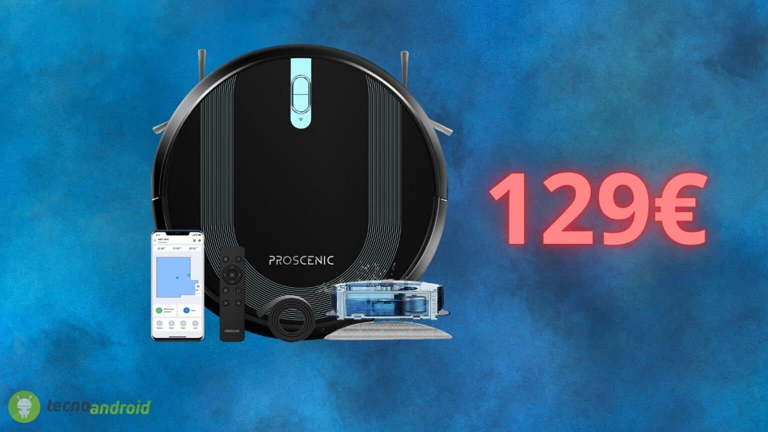 Robot aspirapolvere a 130€ con COUPON AMAZON gratis in regalo