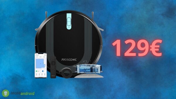 Robot aspirapolvere a 130€ con COUPON AMAZON gratis in regalo