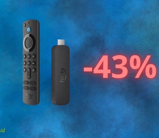 Amazon Fire TV Stick 4K: offerta FOLLE con sconto del 43% solo OGGI
