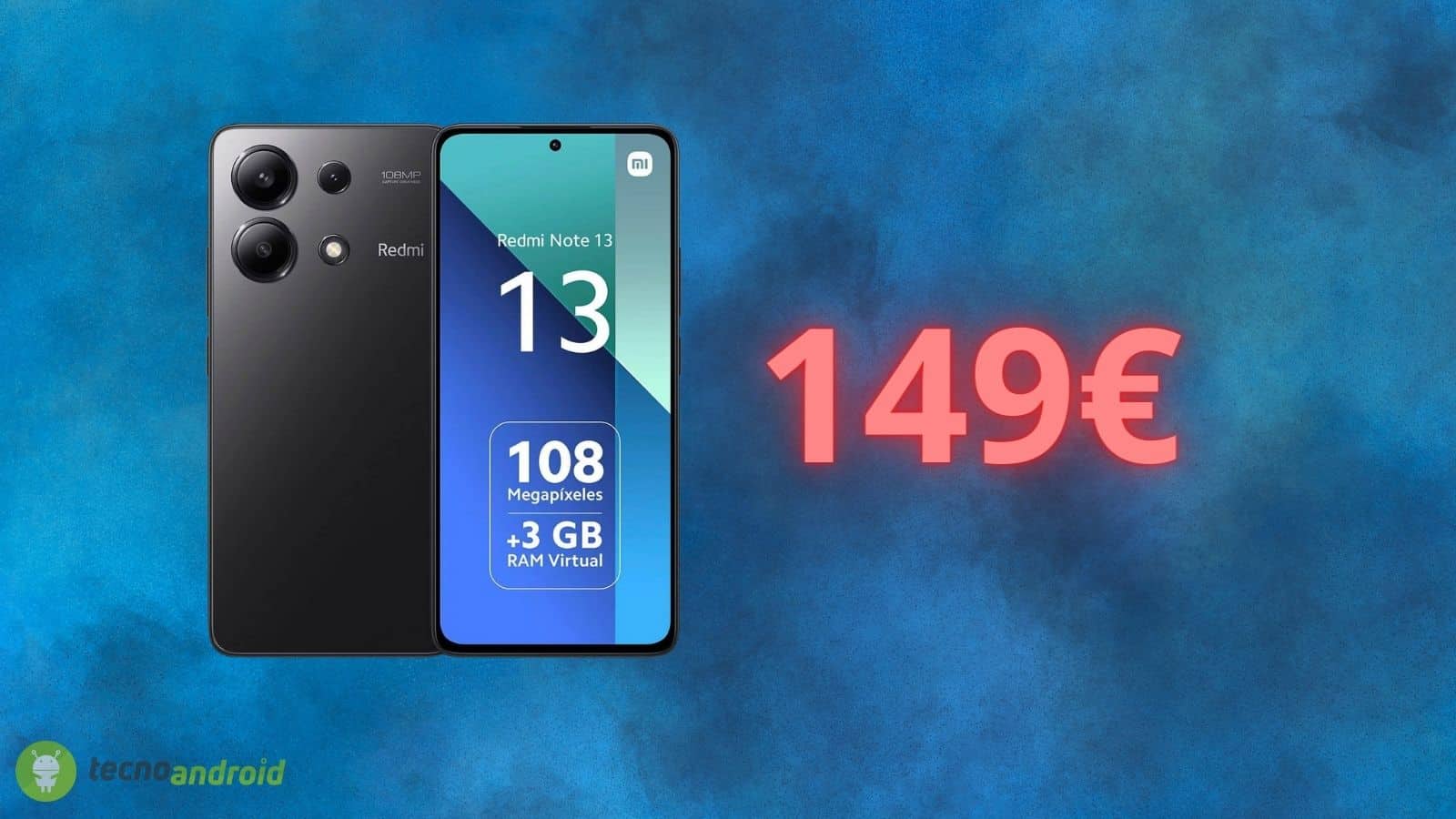 Xiaomi Redmi Note 13: il prezzo scontato AMAZON è ridicolo