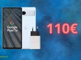 Google Pixel 7a è in SUPER OFFERTA su Amazon: sconto di 110 euro