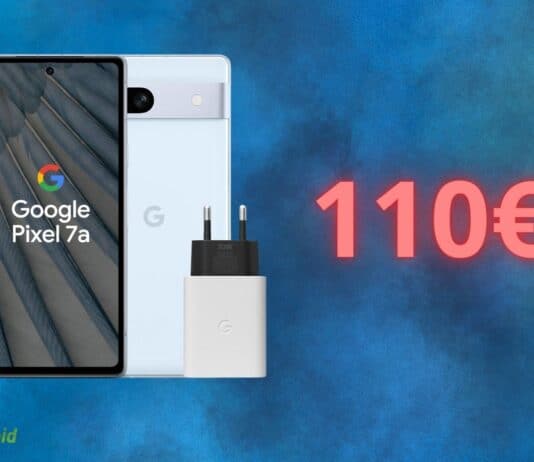 Google Pixel 7a è in SUPER OFFERTA su Amazon: sconto di 110 euro