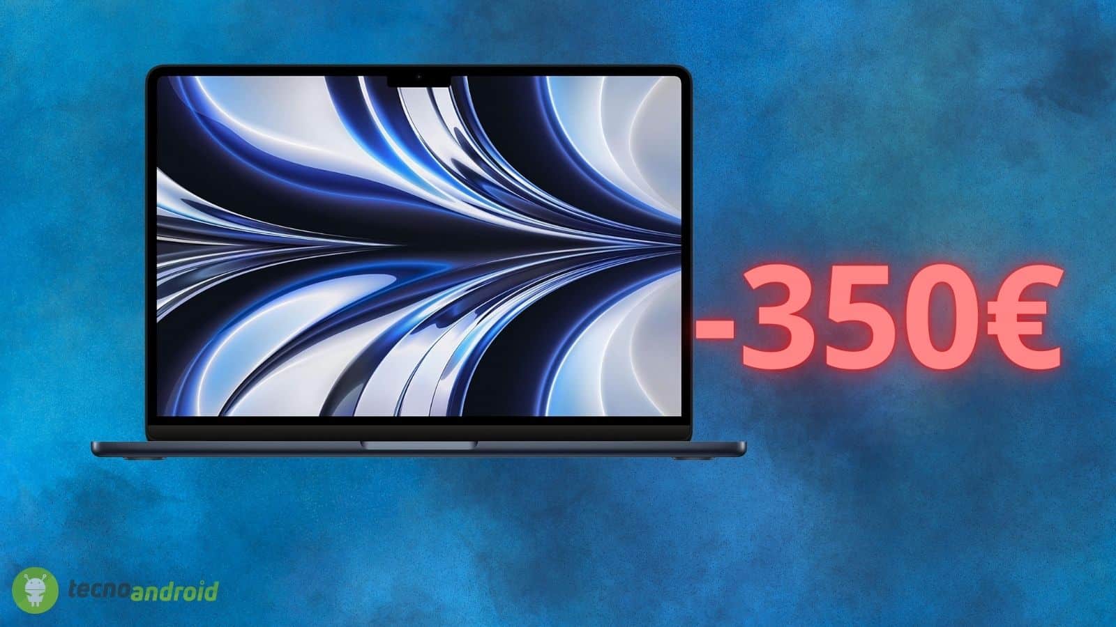 Apple MacBook Air in OFFERTA su Amazon: costa 350 euro in meno