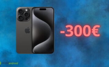 Apple iPhone 15 Pro in SCONTO di 300 euro su AMAZON: prezzo folle