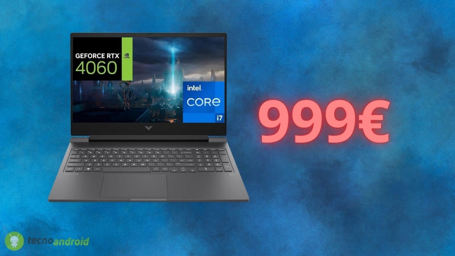 Notebook HP con NVIDIA GeForce RTX 4060 in super OFFERTA con l'AMAZON GAMING WEEK