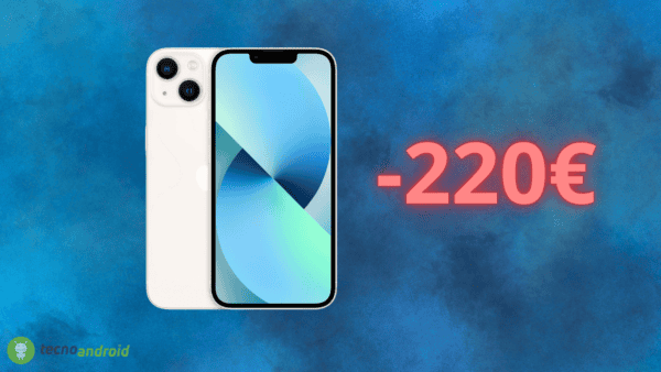 Apple iPhone 13 a prezzo STRACCIATO su Amazon: offerta di quasi 200 euro