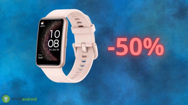 Huawei Watch FIT SE scontato del 50% su Amazon: da acquistare subito