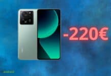 Xiaomi 13T: offerta di 220 euro su AMAZON, il prezzo è PAZZO