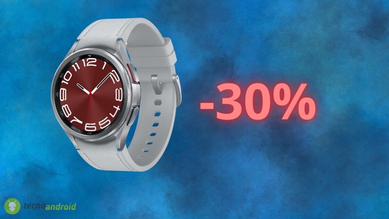 Samsung Galaxy Watch6 è scontato del 30% su Amazon: il prezzo è FOLLE
