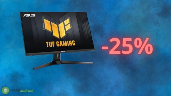 Monitor da gaming ASUS in OFFERTA FOLLE su Amazon: ecco quanto costa