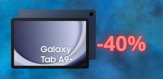 Samsung Galaxy Tab A9+: OFFERTA incredibile, sconto del 40% su Amazon