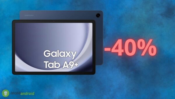 Samsung Galaxy Tab A9+: OFFERTA incredibile, sconto del 40% su Amazon