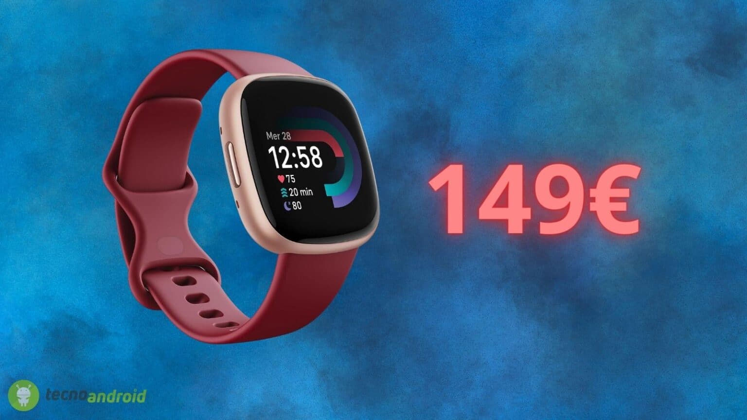 Fitbit Versa 4 a prezzo da SALDO su Amazon: costa pochissimo solo oggi