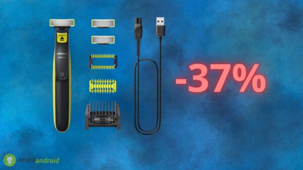 Philips OneBlade: super OFFERTA su Amazon, sconto del 37%
