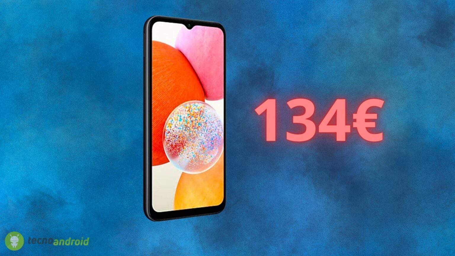 Samsung Galaxy A14: il prezzo è quasi GRATIS su Amazon