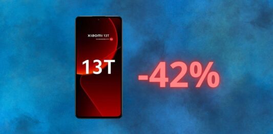 Xiaomi 13T è da acquistare subito con quest'offerta AMAZON (-42%)