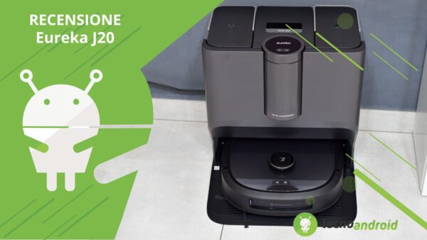 Eureka J20: robot aspirapolvere con panno a cinghia rotante - Recensione