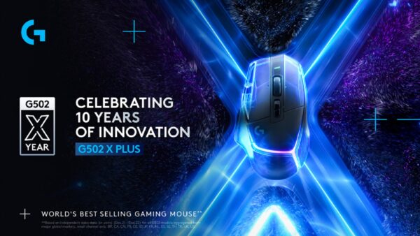 Logitech, G, mouse, G502, X, Plus