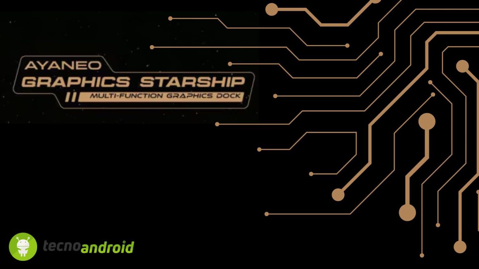 Ayaneo Starship Graphics Dock AG01: arriva la scheda da favola